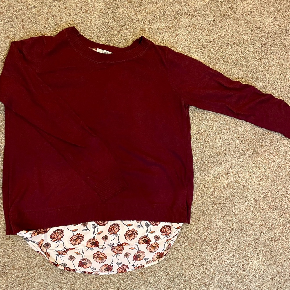 Women’s Sweater - One Piece Layered Look